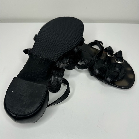 Giuseppe Zanotti Gladiator Black Sandals - Size 38.5 - Picture 3 of 5